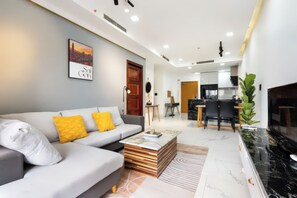 Living area - The Everich Infinity - China Town Apartment (Ho Chi Minh City)