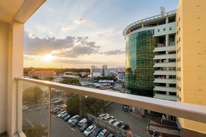 Superior Studio, 1 Queen Bed, Kitchen, City View | Terrace/patio - RAINBOW Sky Center TSN Airport (Ho Chi Minh City)
