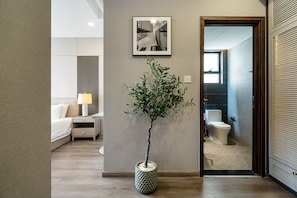 Superior Apartment, 2 Bedrooms, Balcony, City View | 2 bedrooms, desk, laptop workspace, blackout drapes
