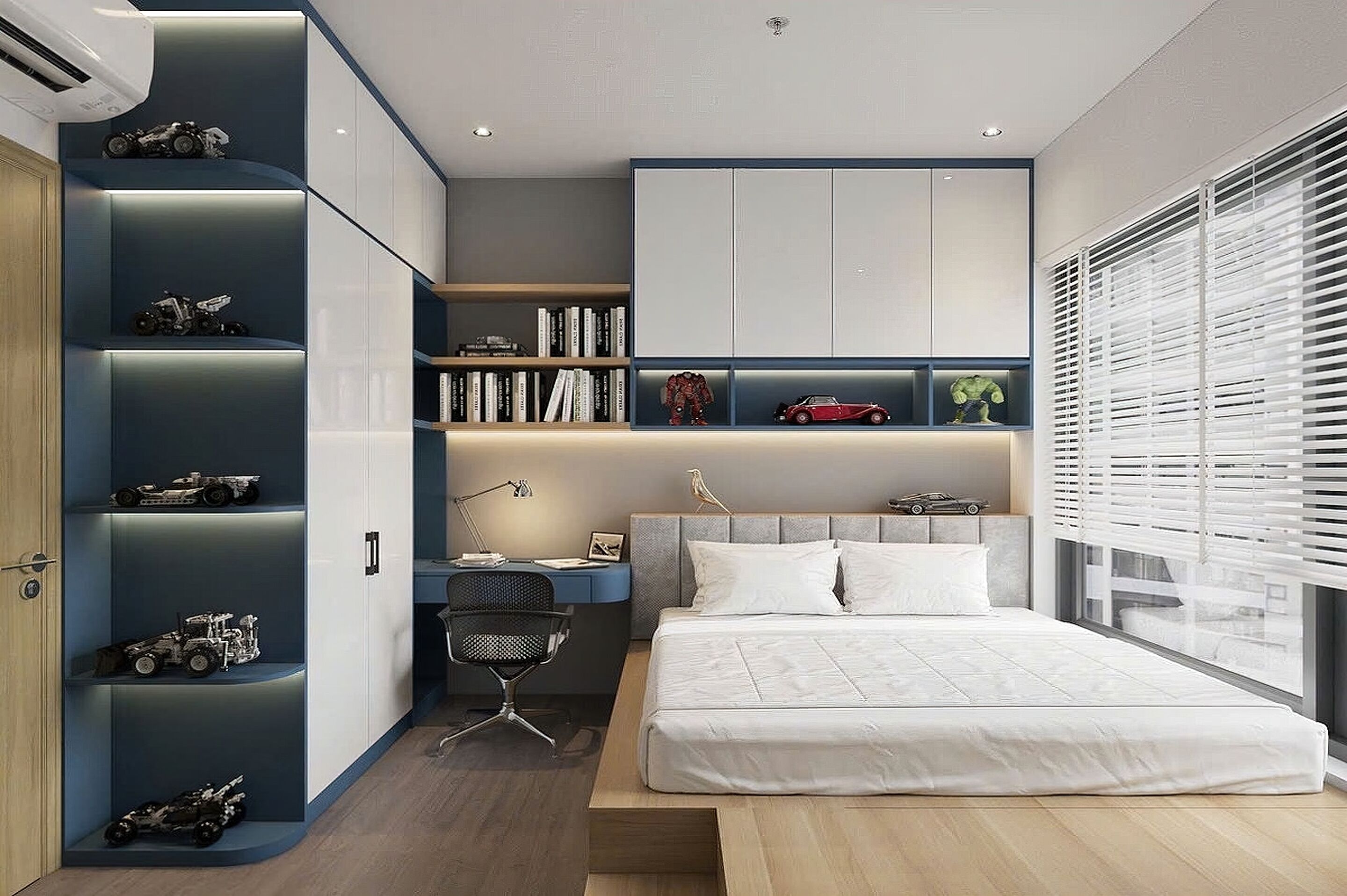 Deluxe Apartment, 2 Bedrooms, Balcony, City View