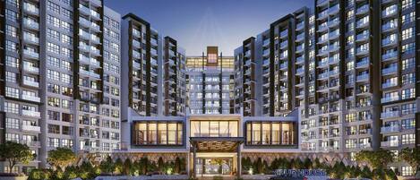 ด้านหน้าที่พัก