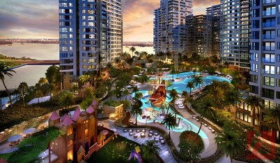 Diamond Island - Mekong Retreat Apartment