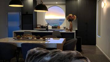 Vila superluxo, vista para o mar | Área de estar | TV de tela plana