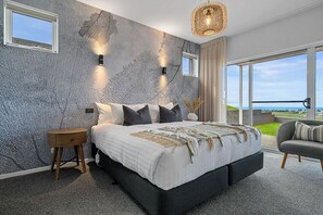 Villa de lujo, vista al mar | 2 habitaciones y wifi gratis