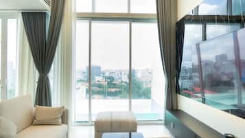 Superior Penthouse, 3 Bedrooms, Kitchen, City View | City view