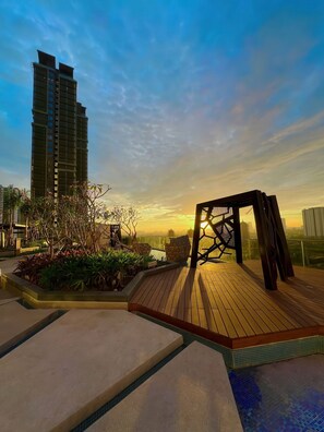 Terrasse sur le toit