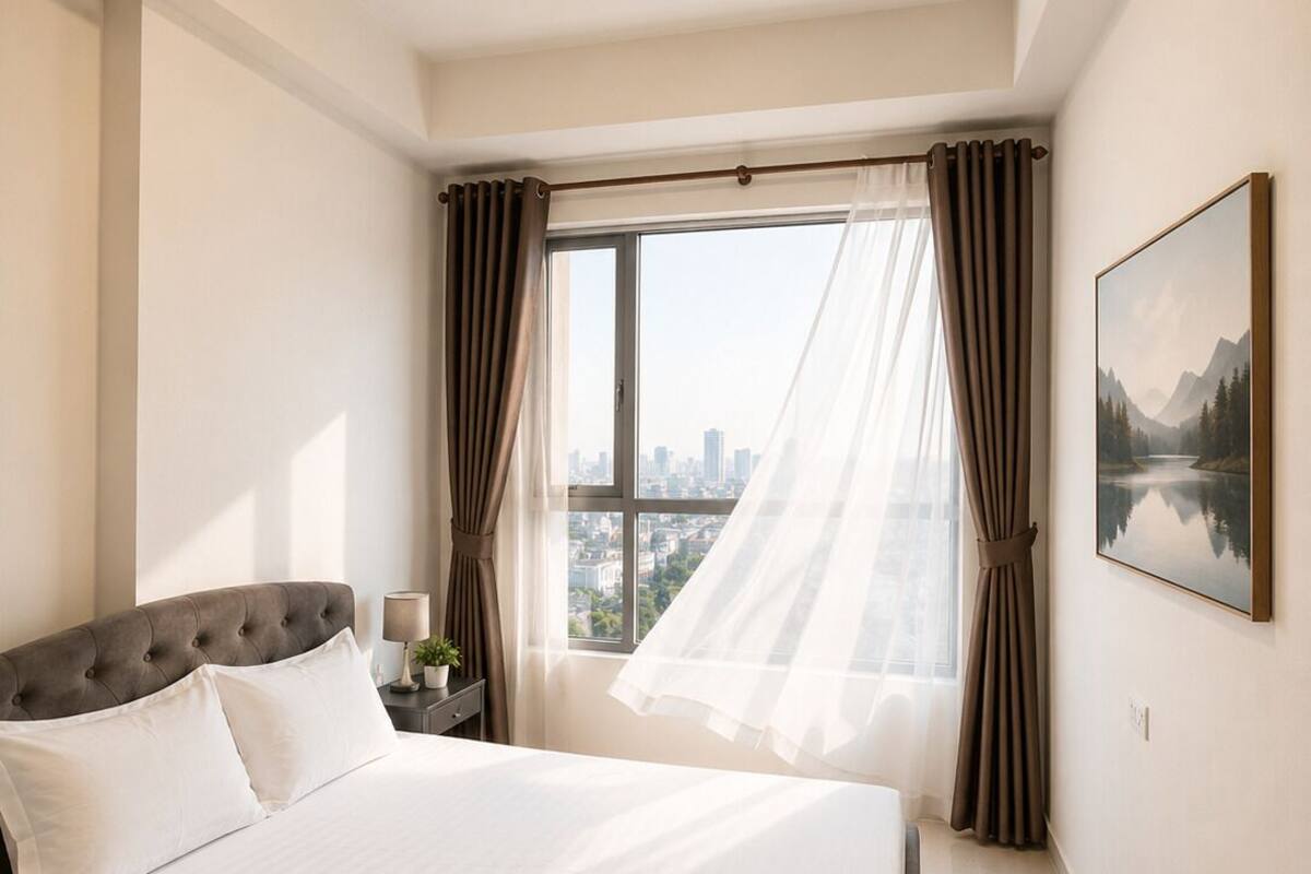 Appartamento Superior, 1 camera da letto, cucina, vista città | Minibar, una scrivania, postazione laptop, insonorizzazione