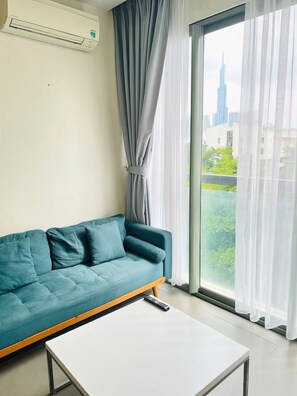 슈피리어 아파트, 침실 3개, 주방, 시내 전망 | 객실에서 보이는 전망