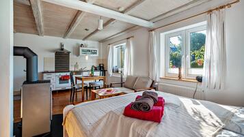 1 Schlafzimmer, kostenloses WLAN, Bettwäsche