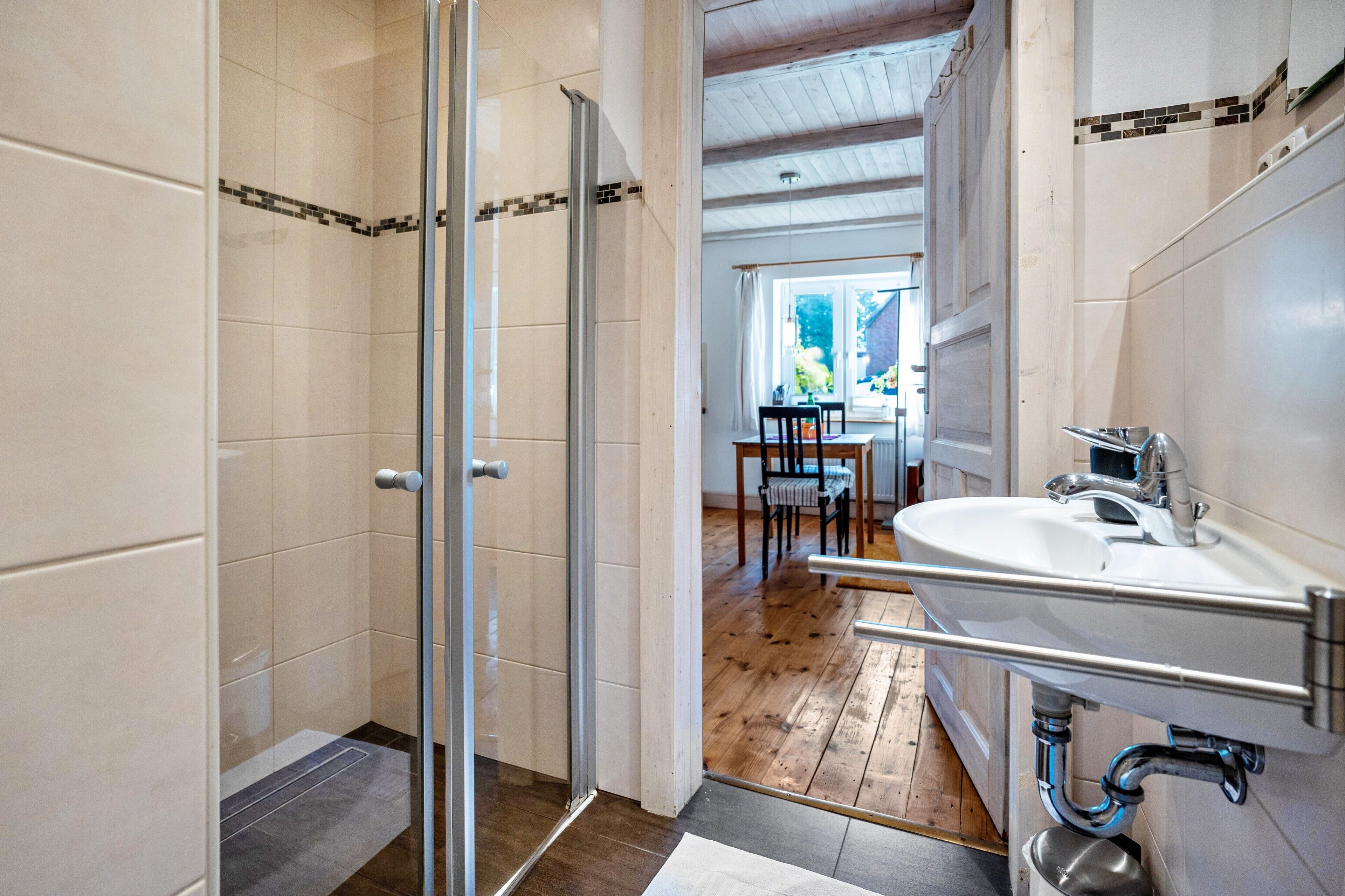 Dusche, Handtücher