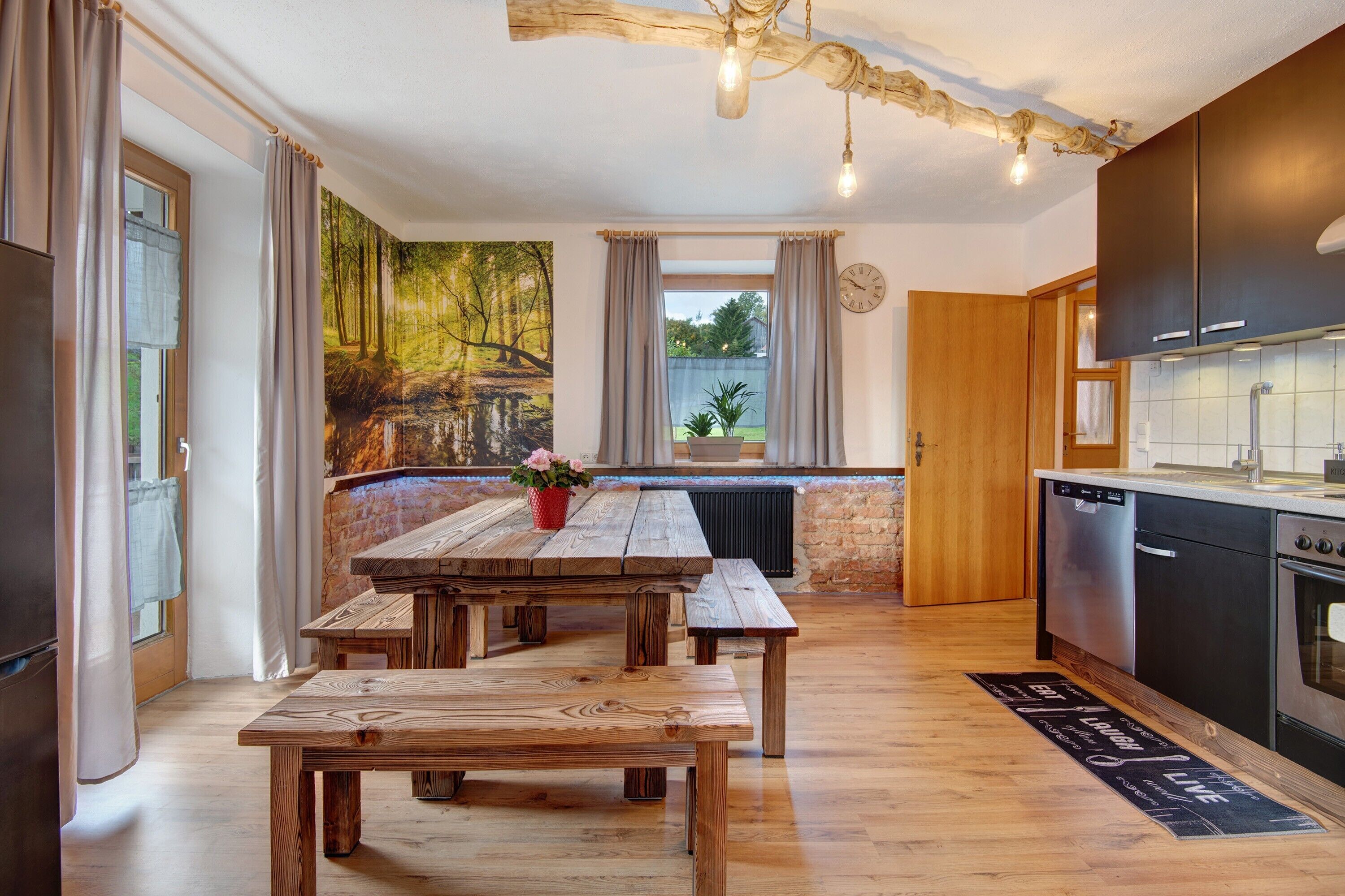 Kühlschrank, Ofen, Herdplatte, Geschirrspüler