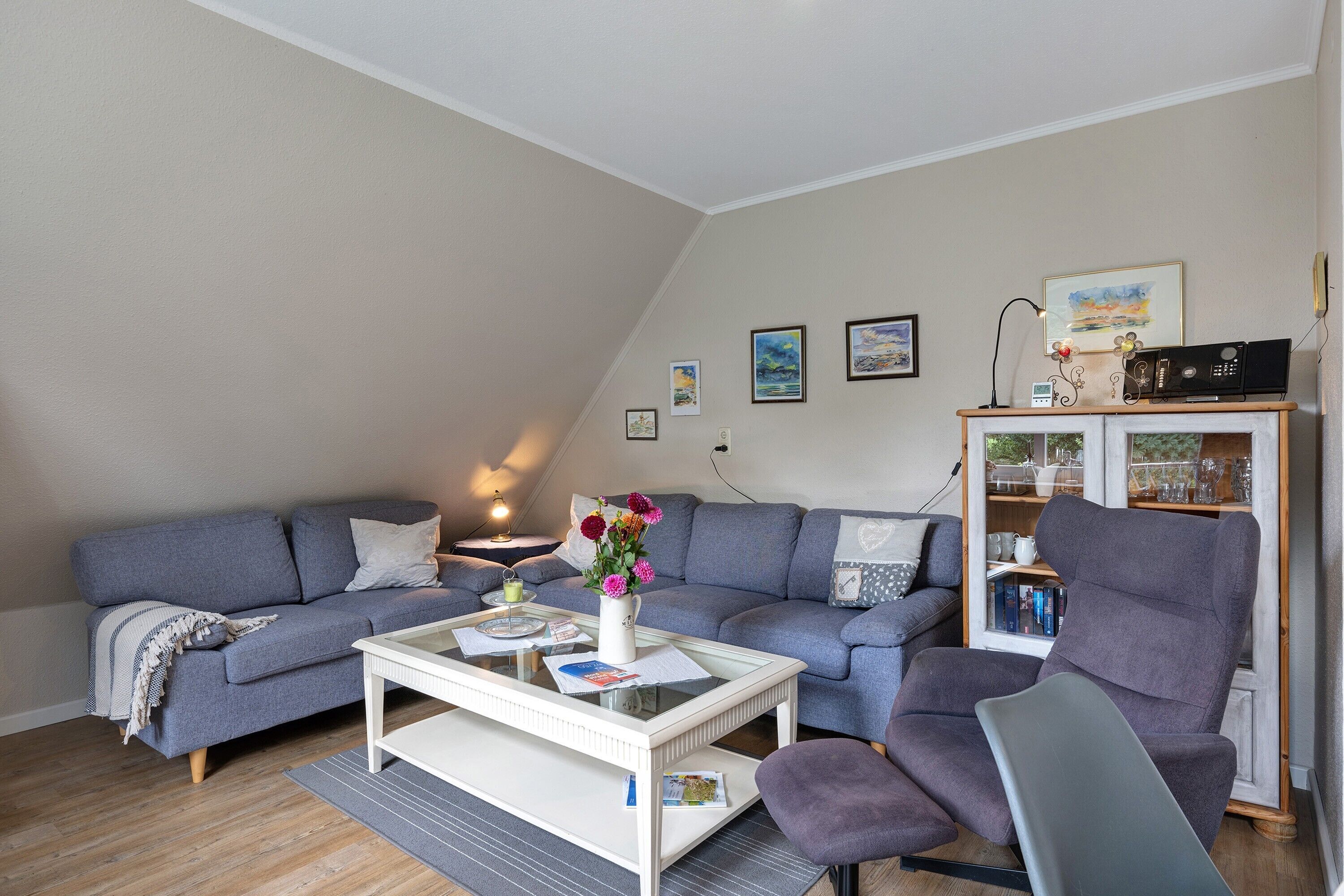 Tv, dvd-afspiller, bordtennisbord