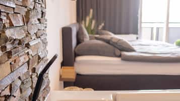 1 Schlafzimmer, Bügeleisen/Bügelbrett, kostenloses WLAN, Bettwäsche