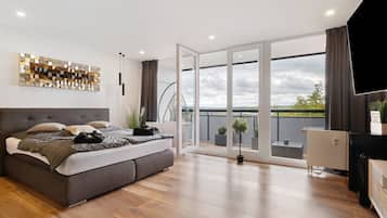 1 Schlafzimmer, BĂŒgeleisen/BĂŒgelbrett, kostenloses WLAN, BettwĂ€sche