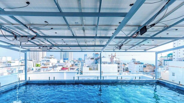 Outdoor pool - Hotel Gia An (Ho Chi Minh City)