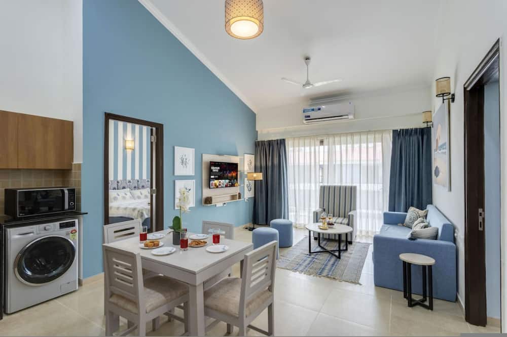 1BR w Pool Sauna Near Calangute Baga Beach
