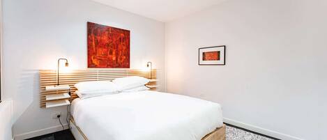 1 soveværelse, skrivebord, strygejern/strygebræt, Wi-Fi