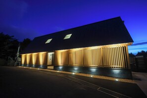 Voorkant van accommodatie