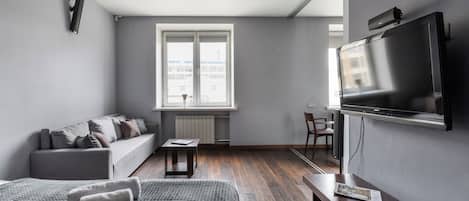 Classic-Studio, Stadtblick | Bügeleisen/Bügelbrett, kostenloses WLAN