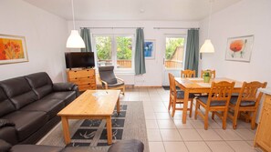 Living area - Terraced house, 60 sqm, 2 bedrooms (Rerik)