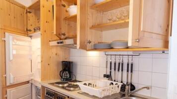 KĂŒhlschrank, Mikrowelle, Ofen, Herdplatte