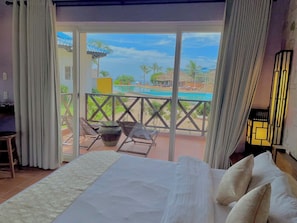 Premium-Dreibettzimmer | Terrasse/Patio