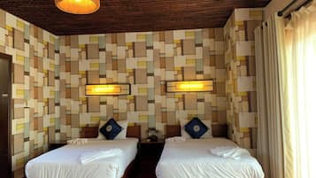 Chambre Standard avec lits jumeaux | Literie de qualité supérieure, minibar, bureau