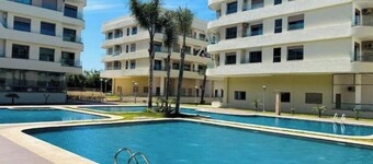 Garden paradise: Bouznika Beach apartment