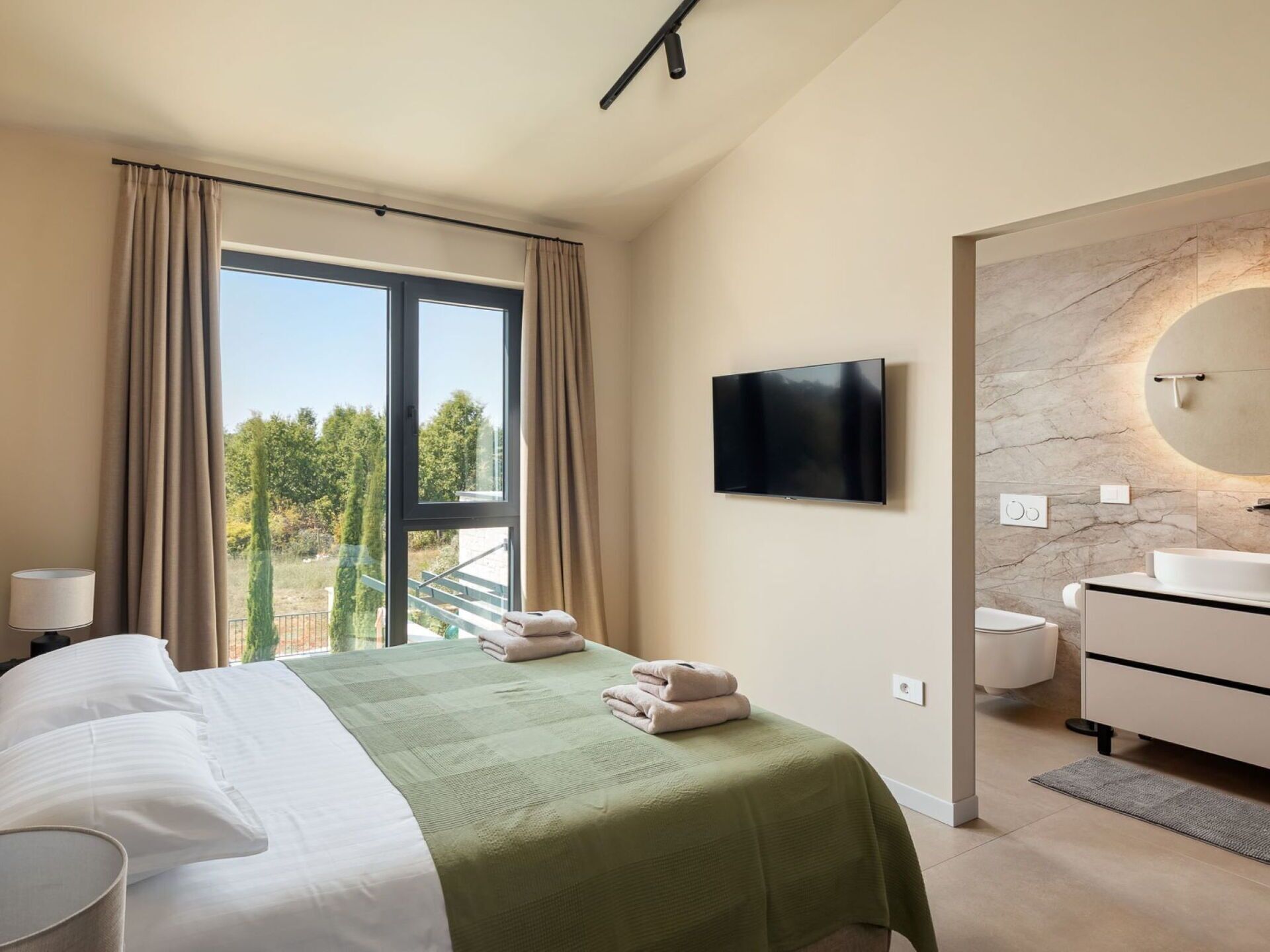 Property, Furniture, Comfort, Azure, Building, Curtain, Interior Design, Lighting, Picture Frame