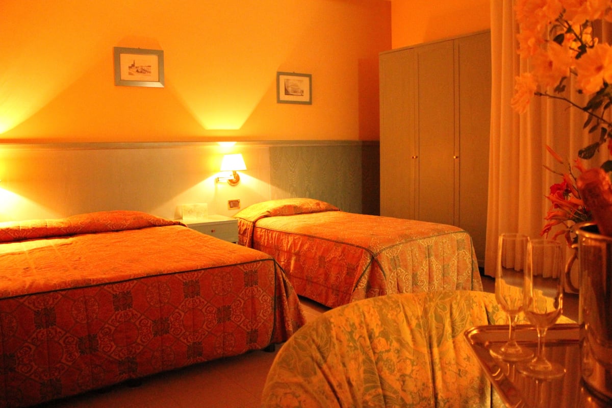 Triple Room, Balcony, Hill View | Desk, laptop workspace, free WiFi