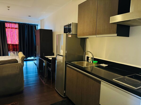 1 soverom, strykejern/-brett, wi-fi og sengetøy