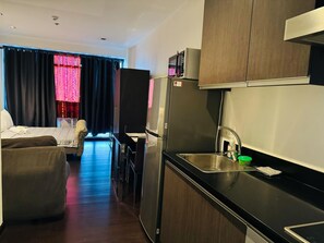 1 soverom, strykejern/-brett, wi-fi og sengetøy