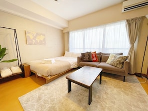 ห้องเบสิกดับเบิล | Wi-Fi ฟรี, ผ้าปูที่นอน
