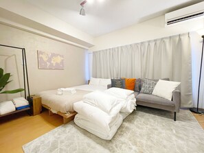 ห้องเบสิกดับเบิล | Wi-Fi ฟรี, ผ้าปูที่นอน