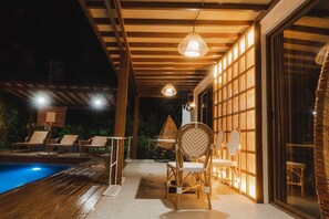 Villa – exclusive, 5 soverom, privat basseng | Terrasse/patio
