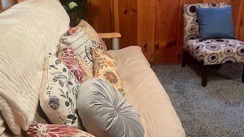 TV connectée, cheminée