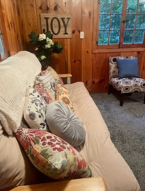 TV connectée, cheminée