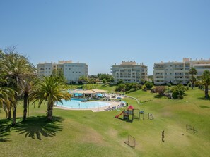 Pool - Apt. Marachique 317, with AC & communal pool (Alvor)