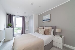 Apartment, Balcony | 2 bedrooms, iron/ironing board, cribs/infant beds, free WiFi - The Colindale Luxury Apartment (London)