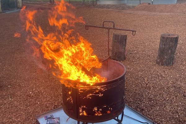 Enceinte de l’hébergement