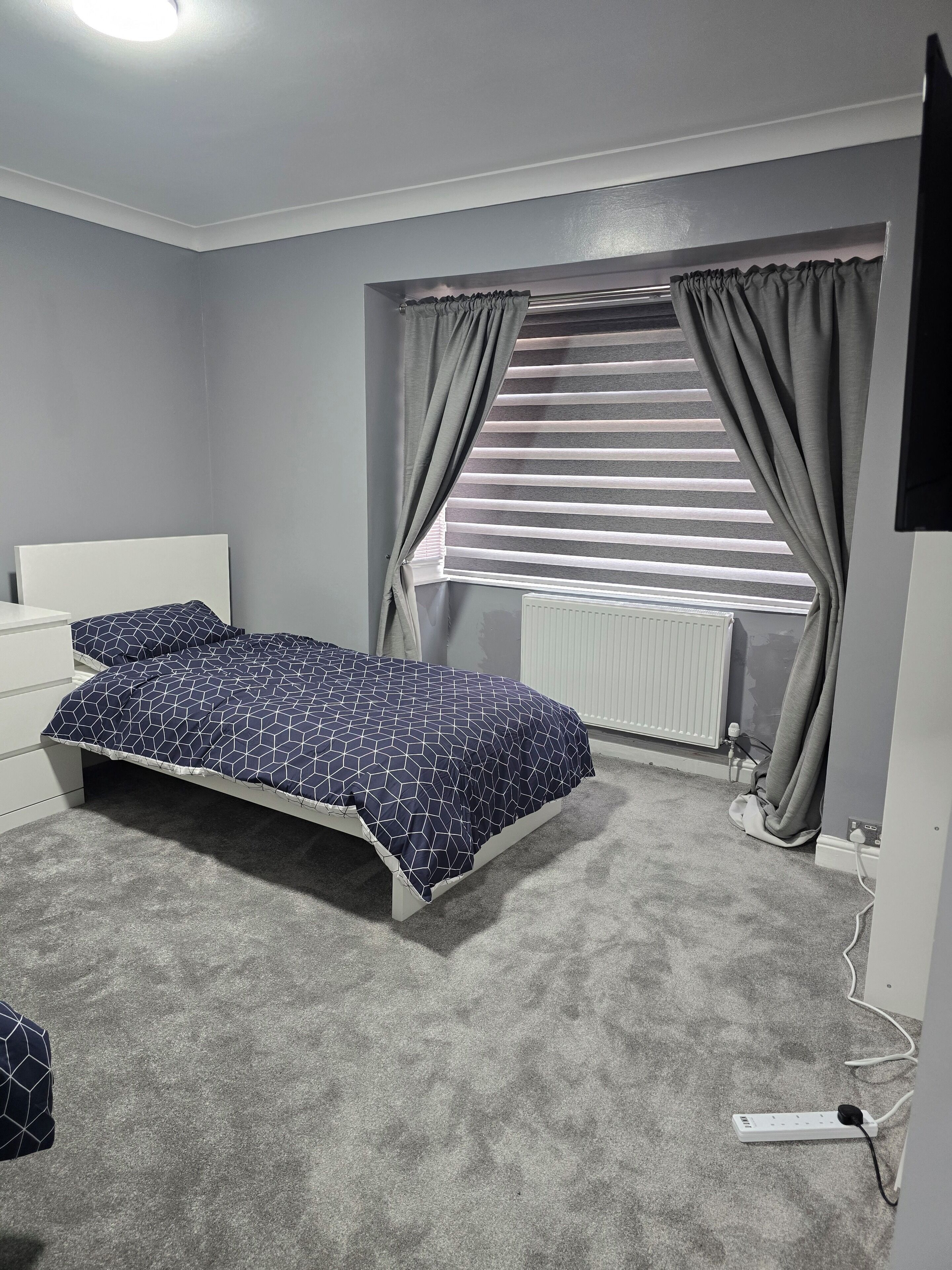 Ferienhaus | 2 Schlafzimmer, Bügeleisen/Bügelbrett, kostenloses WLAN, Bettwäsche