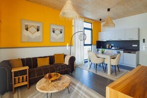 Deluxe Apartment | Living area - Nafsi Nomad (Paje)