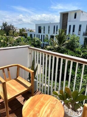 Apartamento Deluxe | Terraza o patio