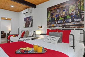 4 dormitorios, tabla de planchar con plancha, wifi y ropa de cama