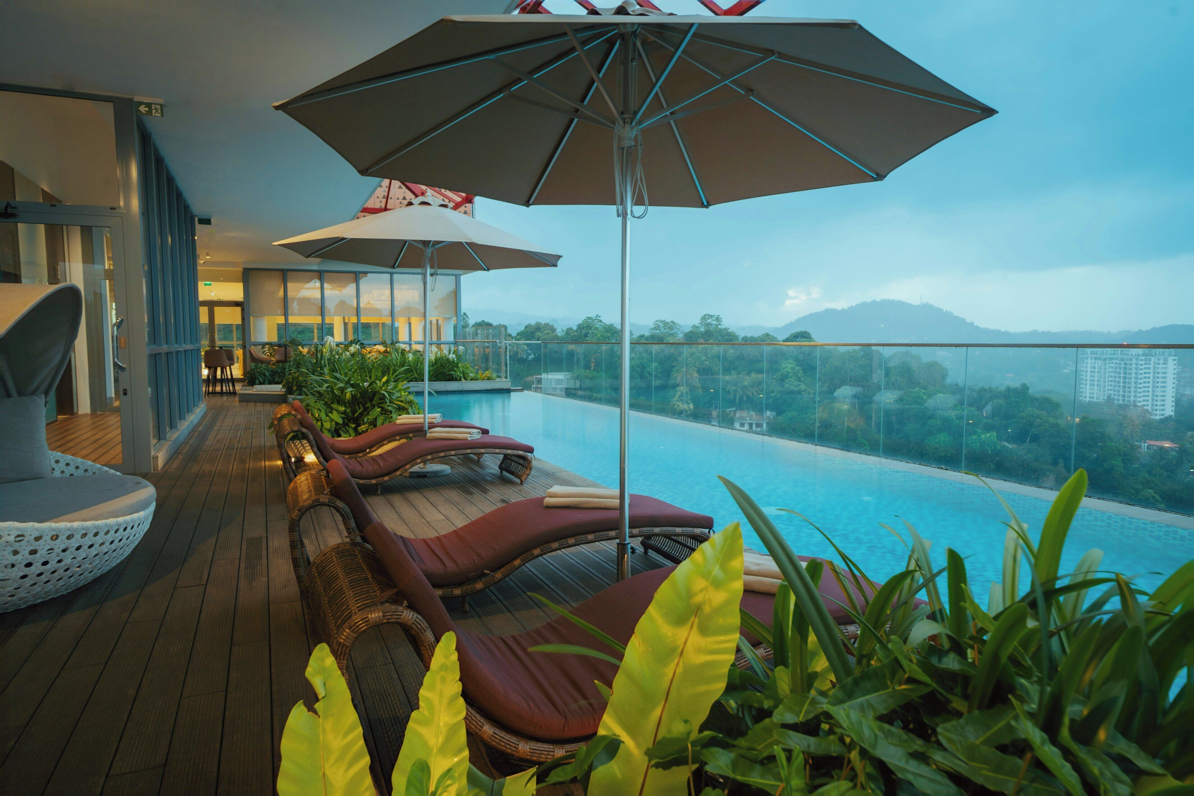 Alberca al aire libre 