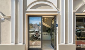 Entrada de la propiedad