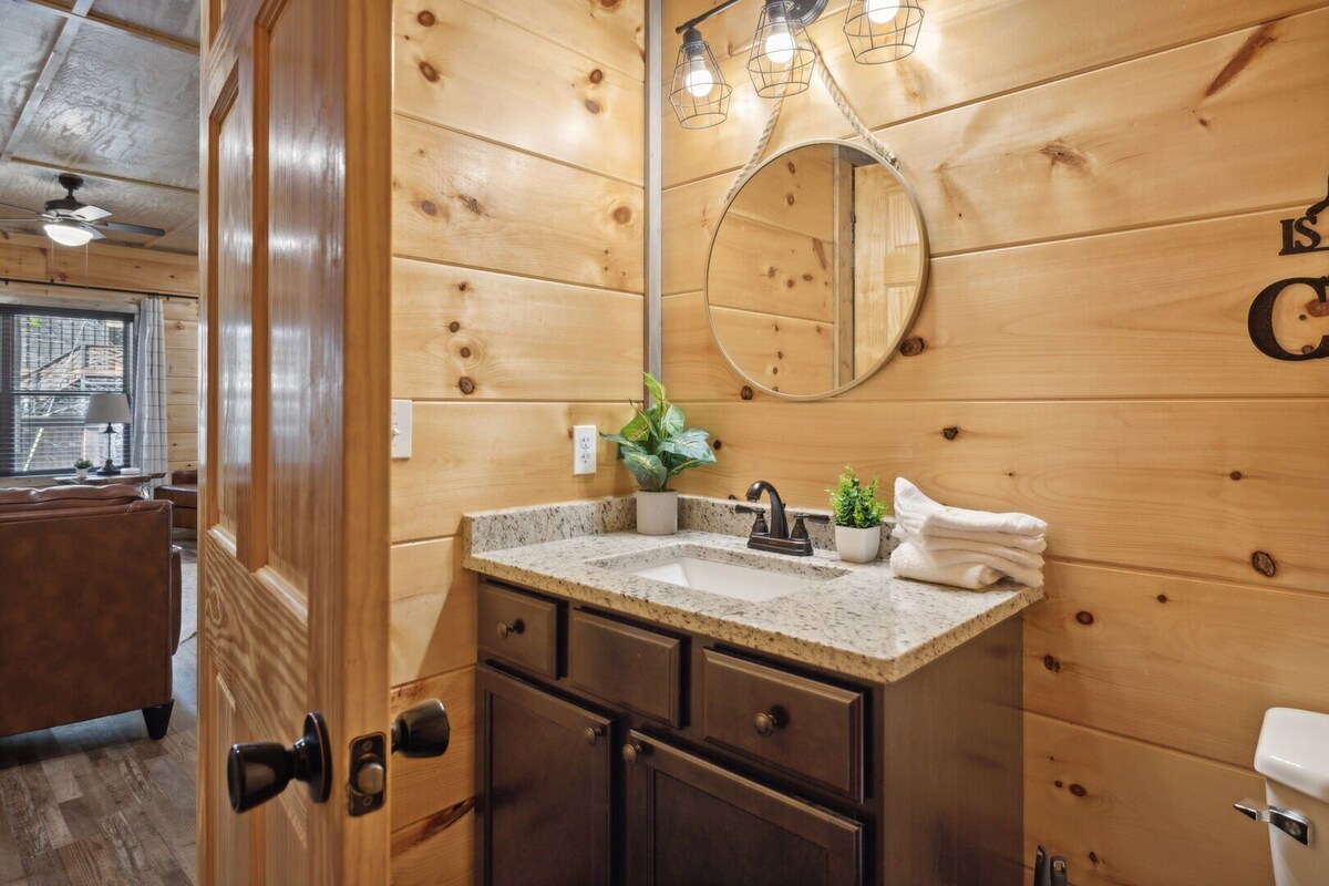 Photo 79 of A Lodge at The Glades | 12 BR Cabin | Private Indoor Pool, Hot Tubs, Game Rooms, and Theater Room