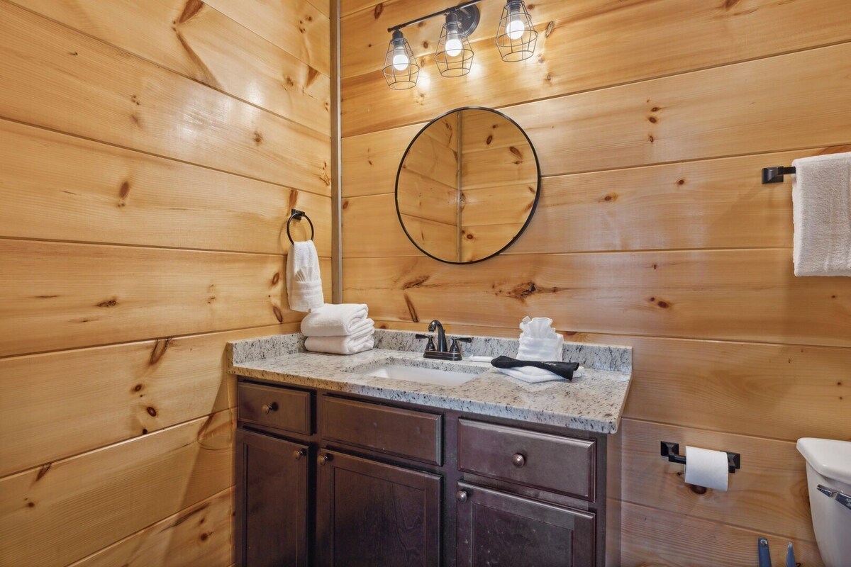 Photo 89 of A Lodge at The Glades | 12 BR Cabin | Private Indoor Pool, Hot Tubs, Game Rooms, and Theater Room