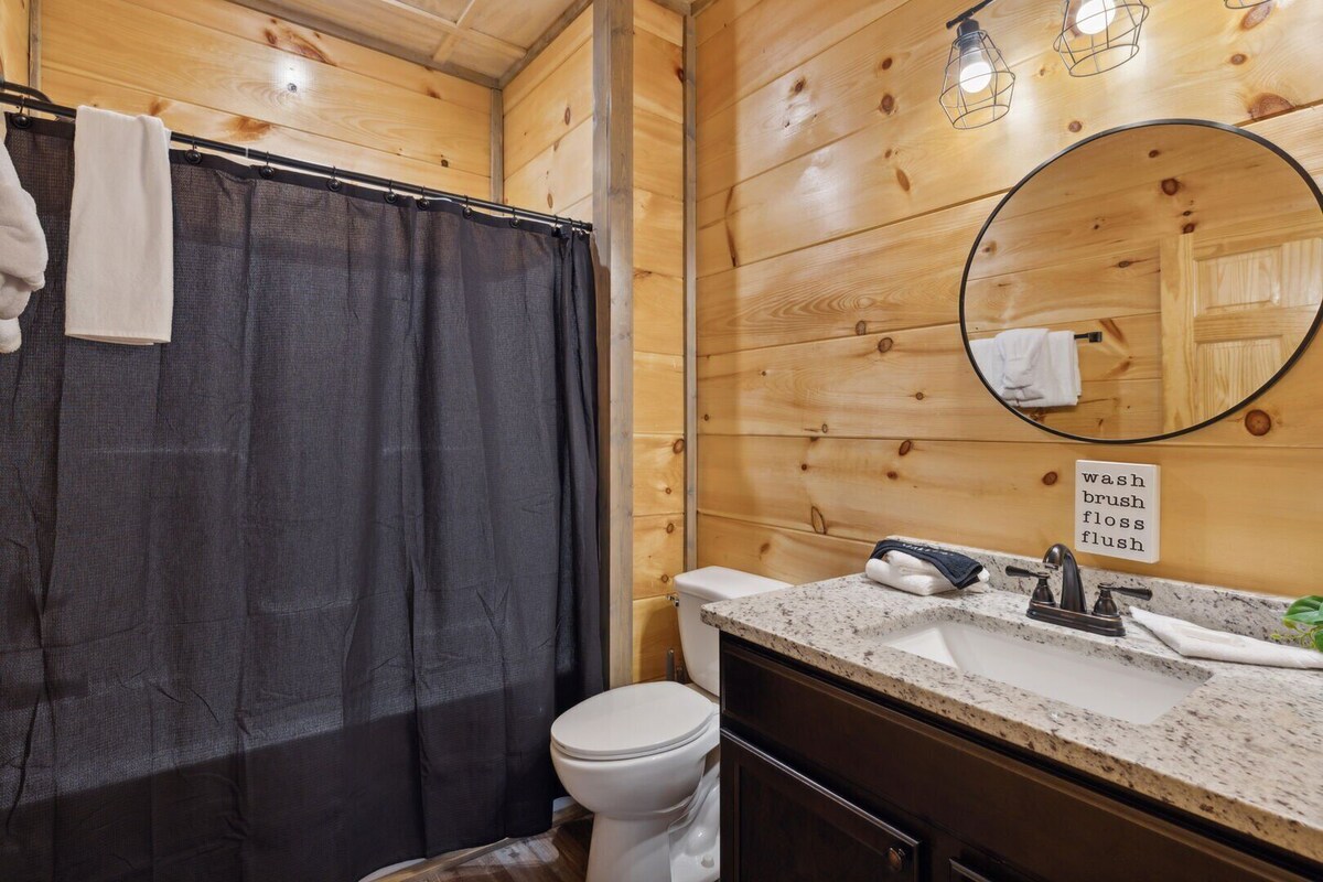 Photo 84 of A Lodge at The Glades | 12 BR Cabin | Private Indoor Pool, Hot Tubs, Game Rooms, and Theater Room