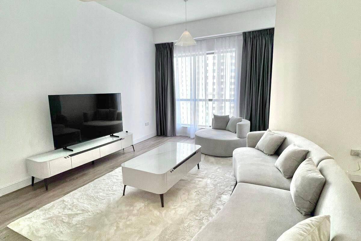 Deluxe Apartment, 2 Bedrooms, Balcony, Marina View | 2 bedrooms, premium bedding, in-room safe, individually decorated